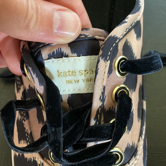 Keds for Kate spade Leppard print sneakers women’s sz 9 EUC - Picture 6 of 10